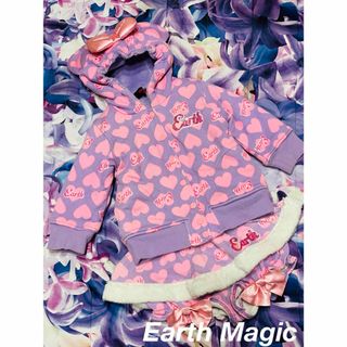 アースマジック(EARTHMAGIC)のEarth Magic もこもこ　セットアップ(ジャケット/上着)