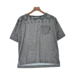 アウトドアプロダクツ(OUTDOOR PRODUCTS)のOUTDOOR products Tシャツ・カットソー M グレー 【古着】【中古】(Tシャツ/カットソー(半袖/袖なし))