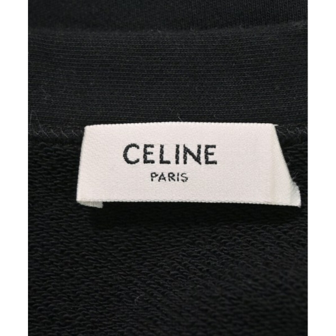 《極美品》CELINE パーカー　グラフィックロゴ　黒　エディスリマン　Mサイズ