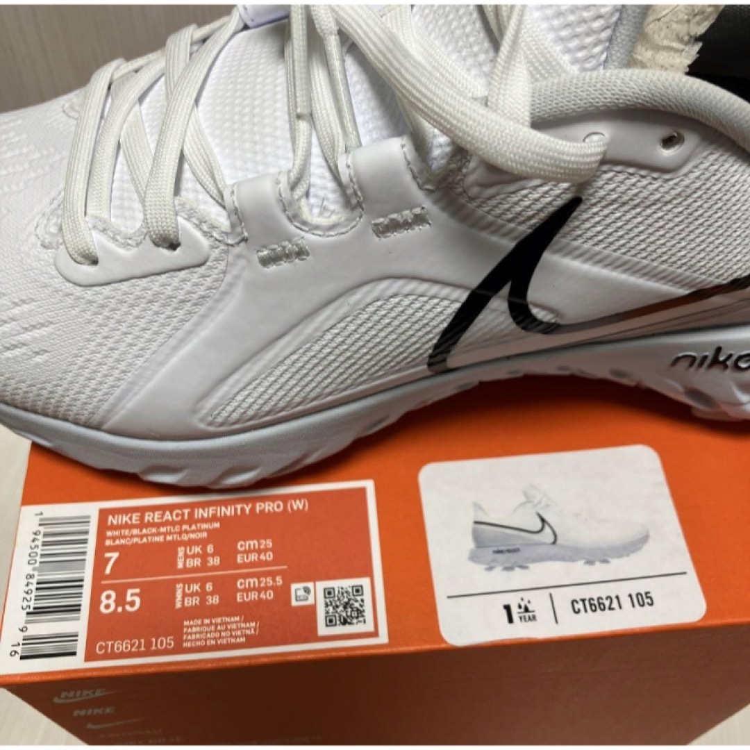 NIKE - 送料無料 新品 NIKE ゴルフシューズ リアクト インフィニティ