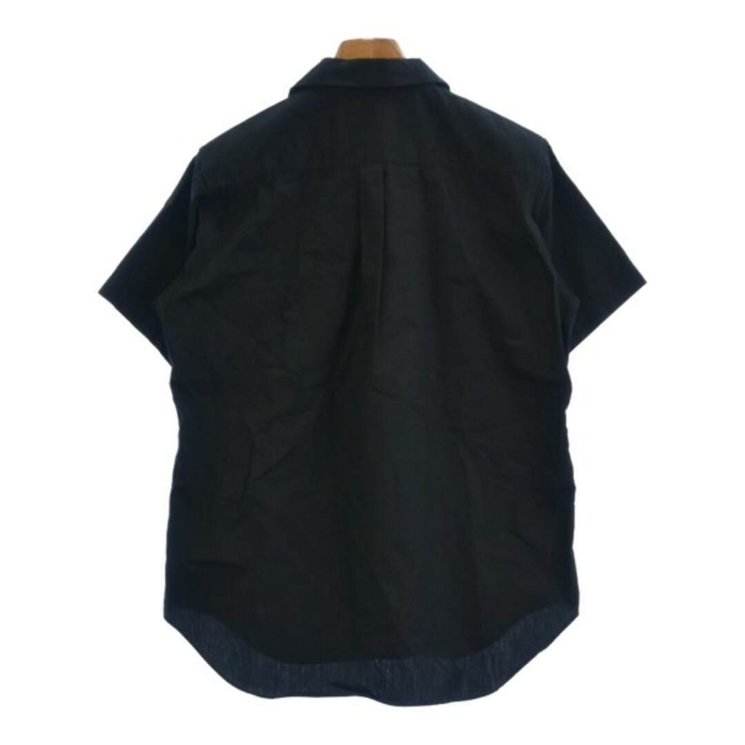 BLACK COMME des GARCONS カジュアルシャツ S 黒 【古着】【中古】