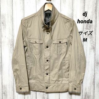 ディージェイホンダ(dj honda)のdj honda　ホンダ　(M)　ジップアップミリタリージャケット(ミリタリージャケット)