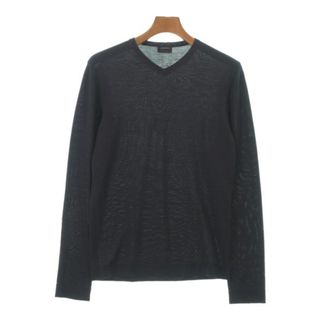 ジルサンダー(Jil Sander)のJIL SANDER ニット・セーター 46(M位) チャコールグレー 【古着】【中古】(ニット/セーター)