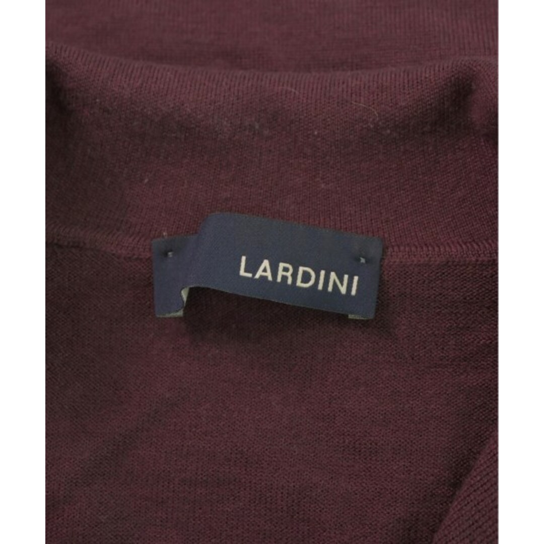 LARDINI(ラルディーニ)のLARDINI ラルディーニ ニット・セーター 1(S位) エンジ 【古着】【中古】 メンズのトップス(ニット/セーター)の商品写真