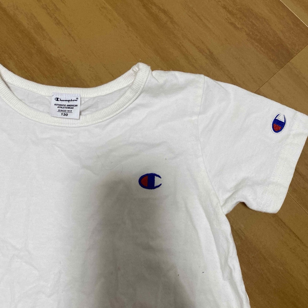 Champion(チャンピオン)のChampion tシャツワンピース キッズ/ベビー/マタニティのキッズ服女の子用(90cm~)(ワンピース)の商品写真