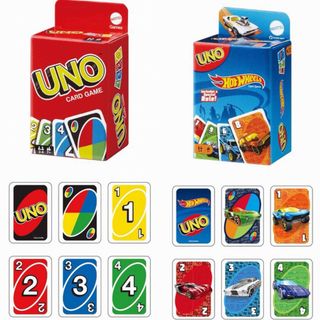 ウーノ(UNO)のUNO ミニカード　2 ガチャ　2種(トランプ/UNO)