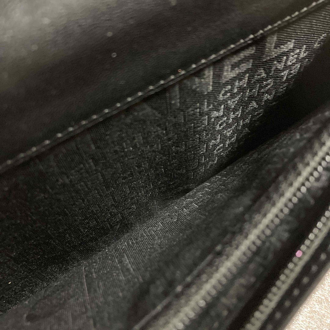 CHANEL(シャネル)のシャネル財布　長財布　本革エナメル　ブラック系 レディースのファッション小物(財布)の商品写真
