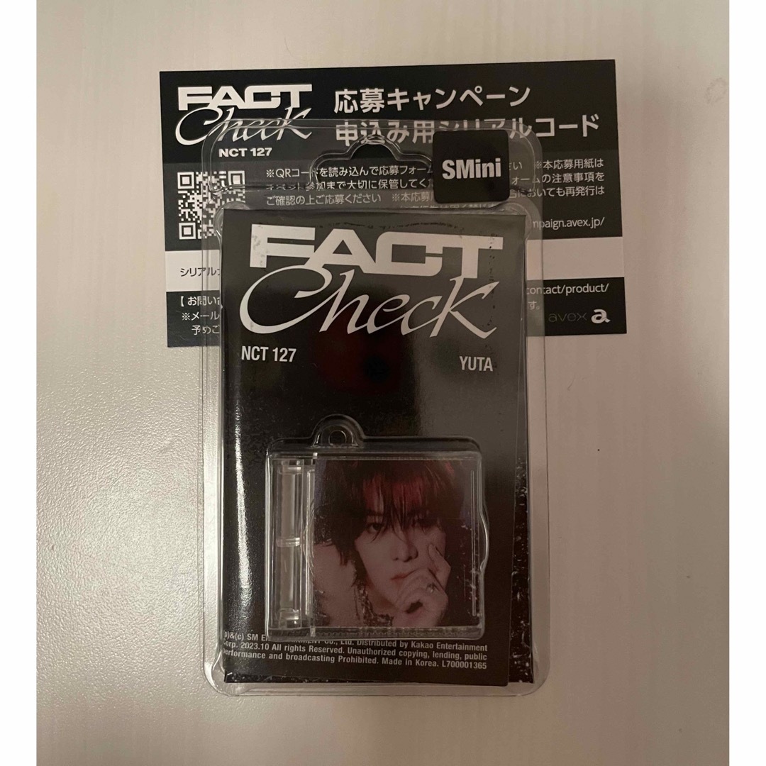 NCT127 Fact Check イリチル smini ジョンウ シリアル エンタメ/ホビーのタレントグッズ(アイドルグッズ)の商品写真