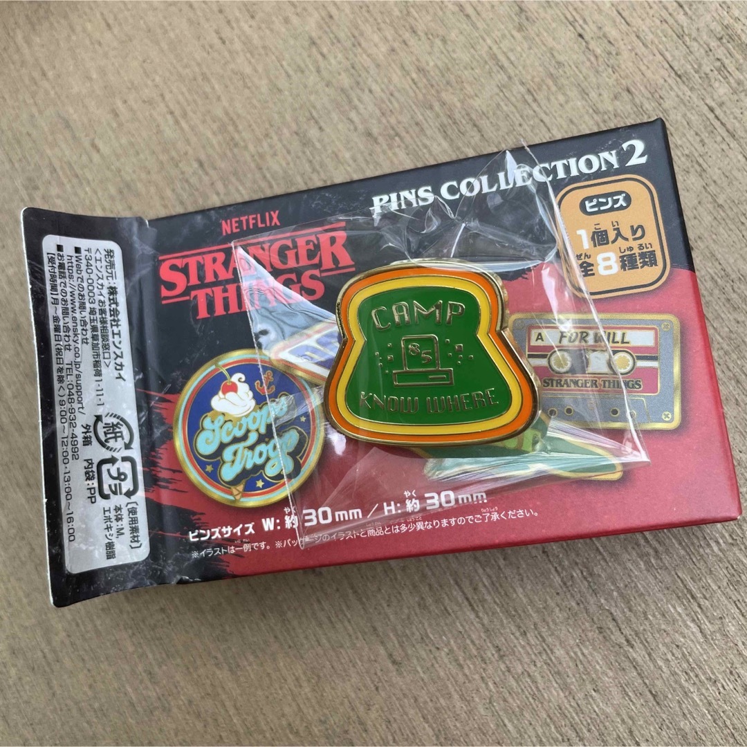 ストレンジャーシングス ポップアップストア ピンバッジ ピンズ ストレンジャーシングス ポップアップストア ピンバッジ ピンズ