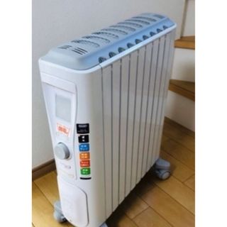 デロンギ(DeLonghi)の美品　デロンギ　RHJ75V0915-GY オイルヒーター　DeLonghi(オイルヒーター)