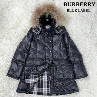 BURBERRY BLUE LABEL - バーバリーブルーレーベル ダウンコート