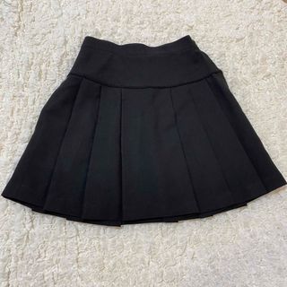 美品  プリーツスカート  黒  150 礼装(スカート)