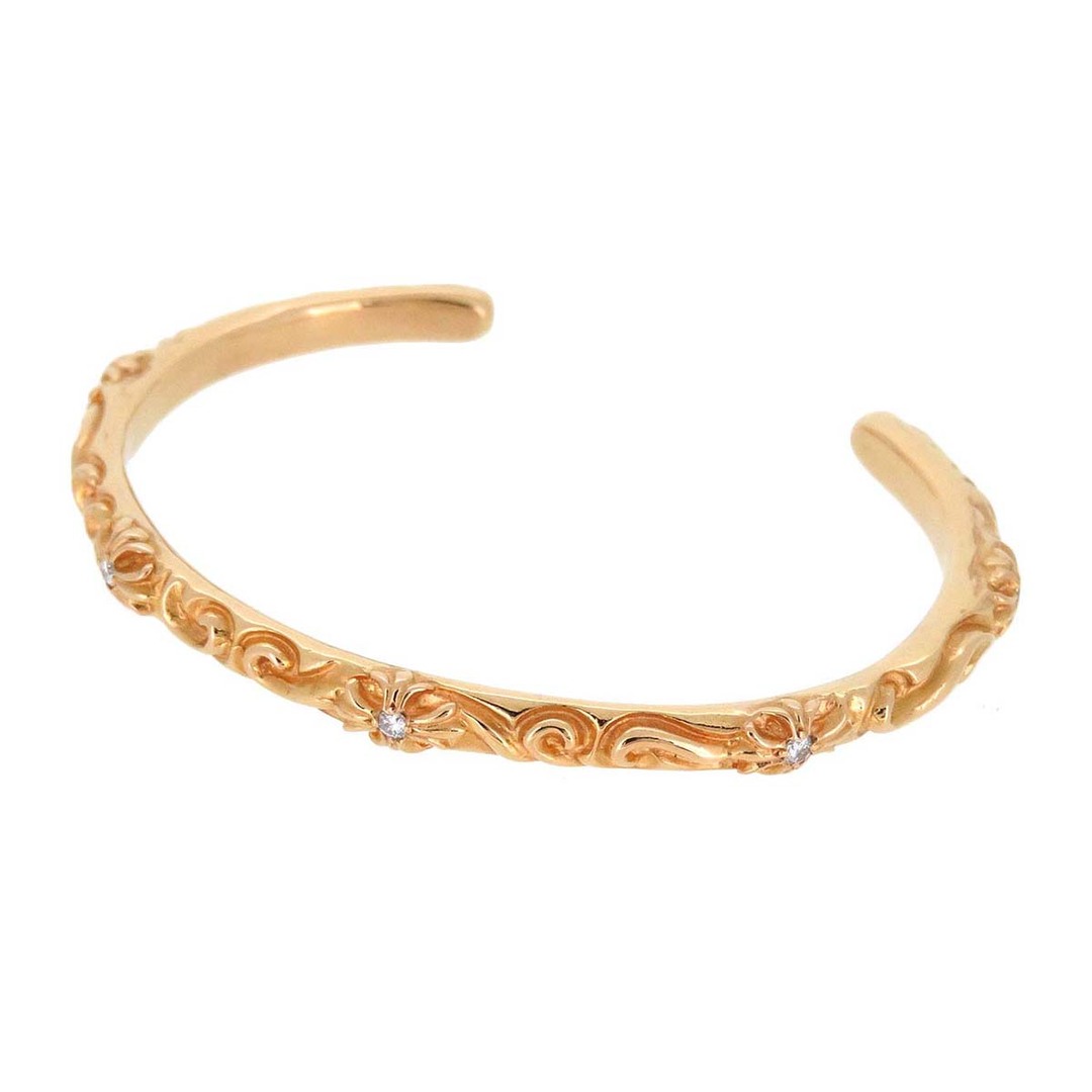 Chrome Hearts - クロムハーツ SBT ダイヤモンド バングル 22K 5P Chrome Hearts - クロムハーツ SBT ダイヤモンド バングル 22K 5P