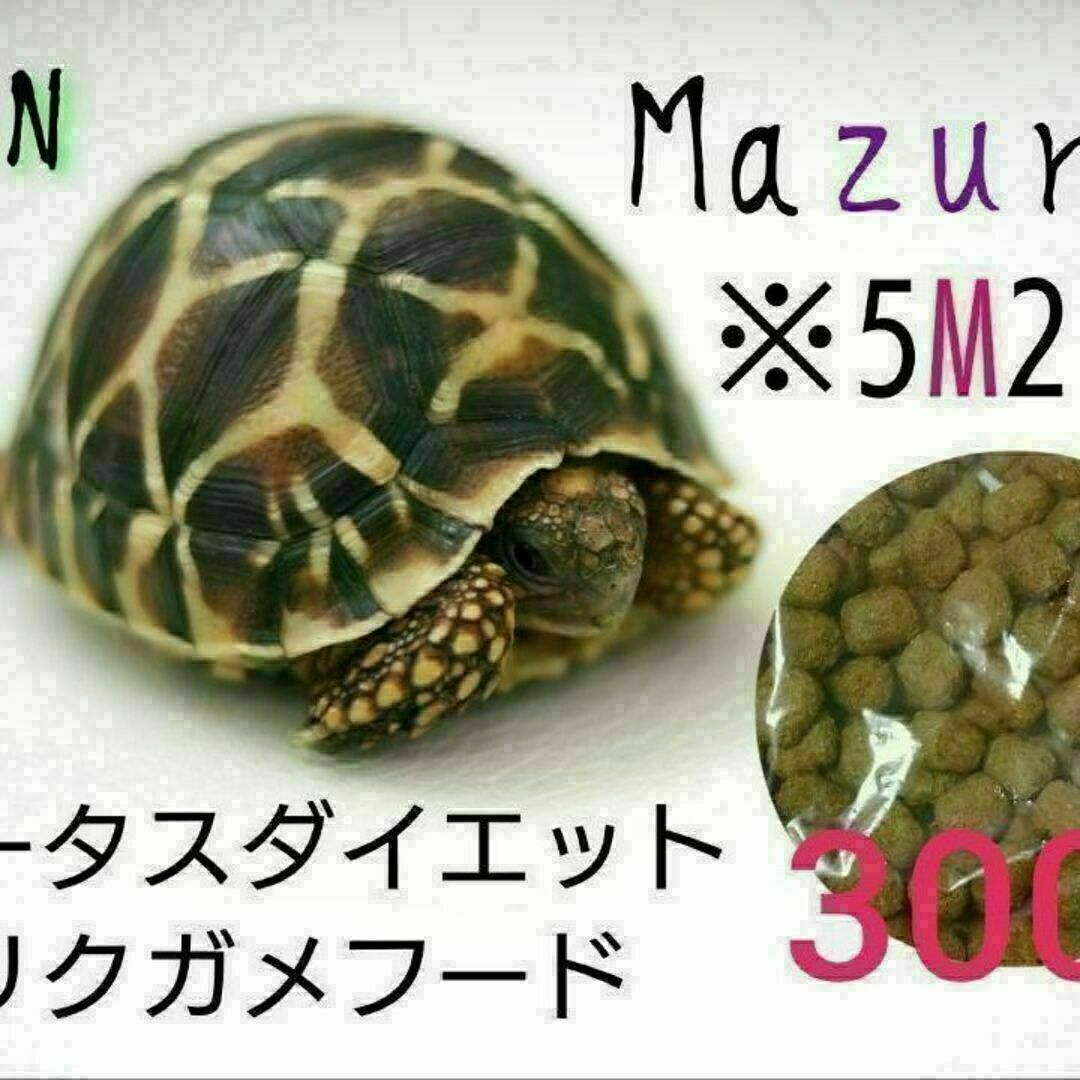 mazuri トータスダイエット5M21 300g リクガメフードの通販 by shop ...