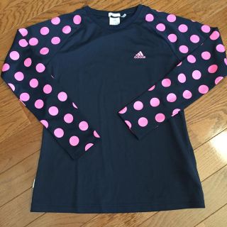 アディダス(adidas)の美品  アディダス Ｔシャツ Ｍ(Tシャツ(長袖/七分))