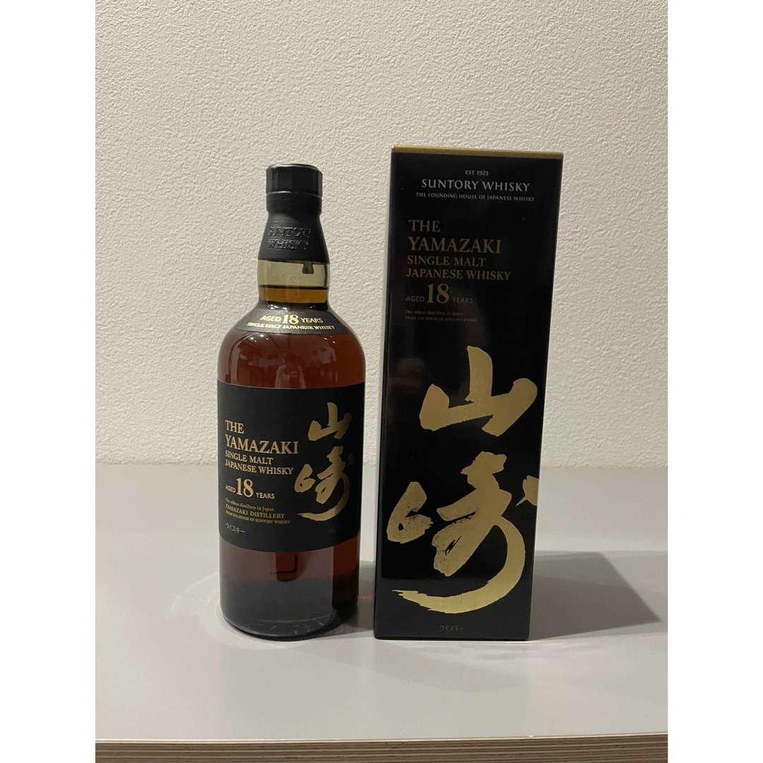 サントリー(サントリー)の涼介様専用サントリー山崎18年700ml 2本セット 食品/飲料/酒の酒(ウイスキー)の商品写真