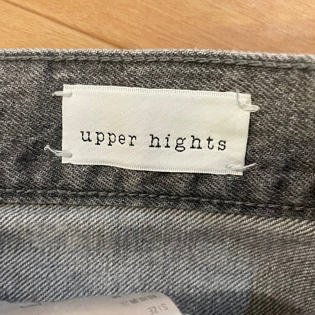 upper hights(アッパーハイツ)のUPPER HIGHTS / THE EIGHTY'S SILVER デニム レディースのパンツ(デニム/ジーンズ)の商品写真