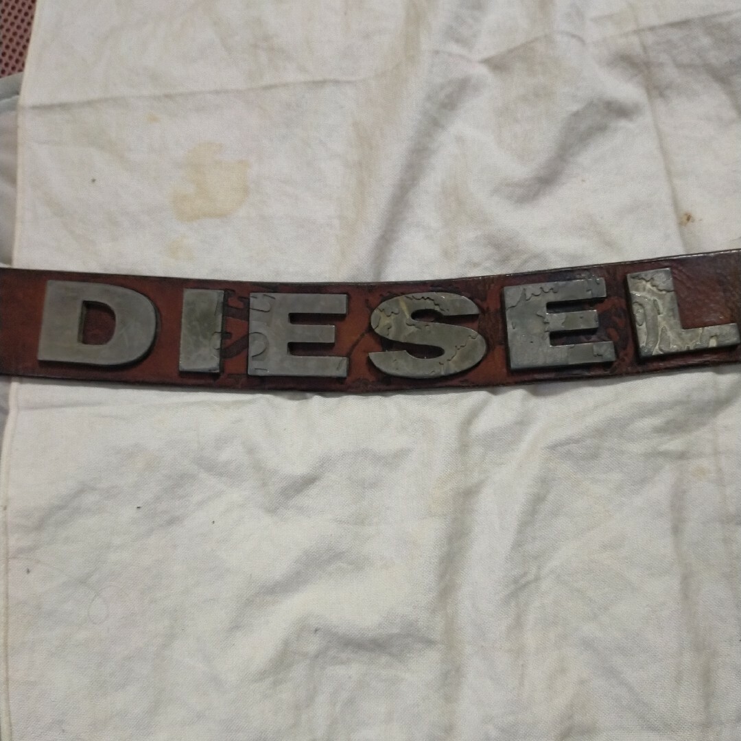 DIESEL(ディーゼル)のディーゼル　メンズレザーベルト メンズのファッション小物(ベルト)の商品写真