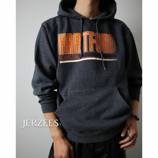 ジャージーズ(JERZEES)の【ジャージーズ】ORIOLES ロゴ プリント プルオーバー パーカー フーディ(パーカー)