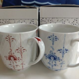 ロイヤルコペンハーゲン(ROYAL COPENHAGEN)のロイヤルコペンハーゲンマグカップペア(マグカップ)