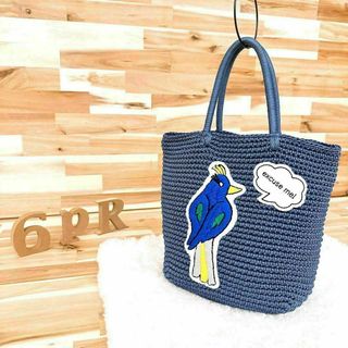 LUDLOW - 新品 ラドロー フォックス ファー 付き バスケット バッグの