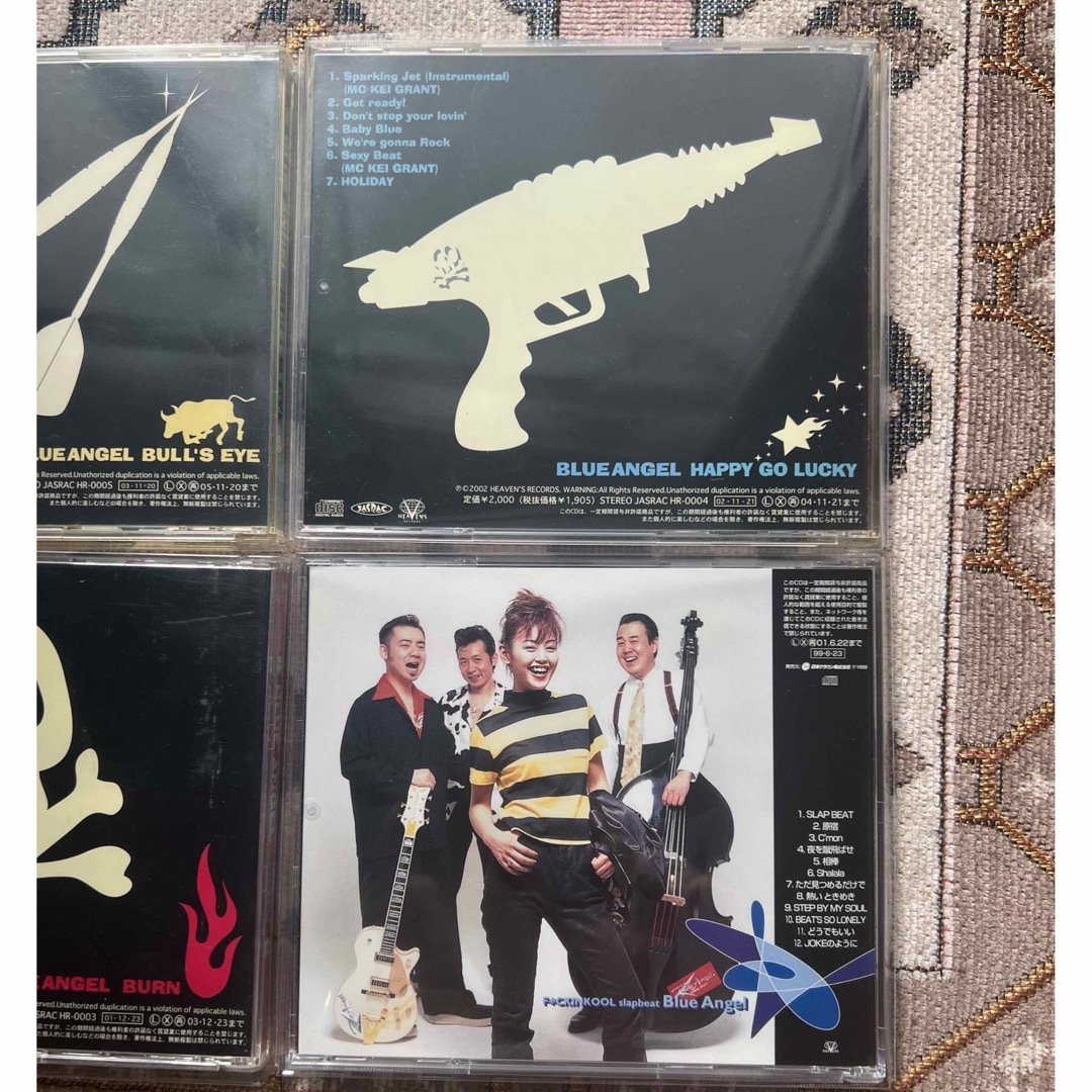 Blue Angel CD4枚セット ロカビリー クリームソーダ