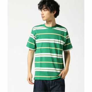 ラナン(Ranan)の【GE】<Di>ミニワッペン付半袖ボーダーT(Tシャツ/カットソー(半袖/袖なし))