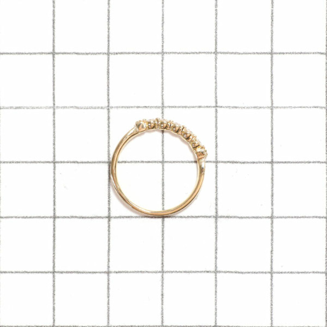 スタージュエリー K18YG ダイヤモンド ピンキーリング 0.12ct スタージュエリー K18YG ダイヤモンド ピンキーリング 0.12ct