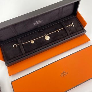 エルメス(Hermes)のエルメス ブレスレットエクスリブリス ピンクゴールドダイヤモンド新品ＳＴ(ブレスレット/バングル)