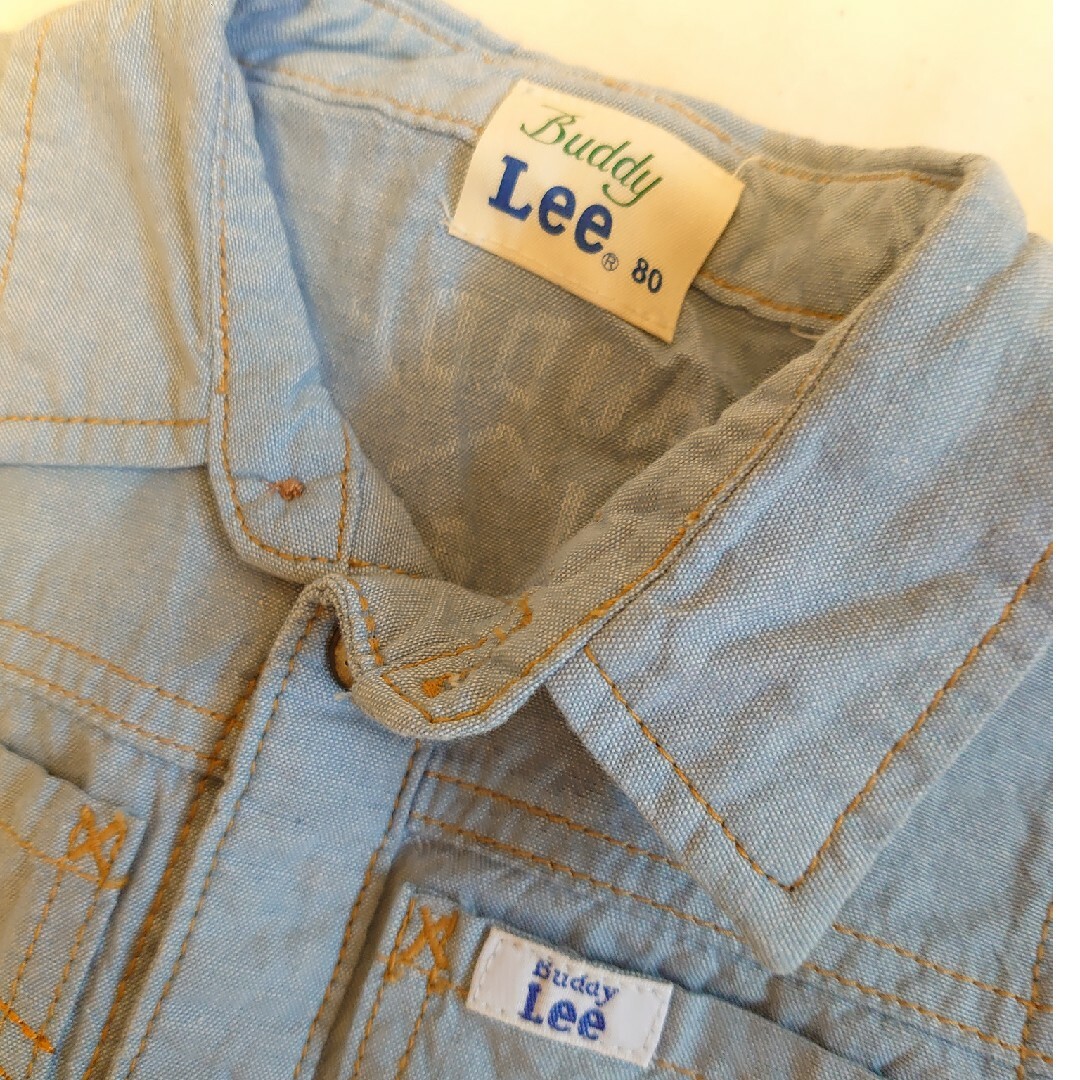 Lee(リー)のLee カバーオール　2着セット キッズ/ベビー/マタニティのベビー服(~85cm)(カバーオール)の商品写真