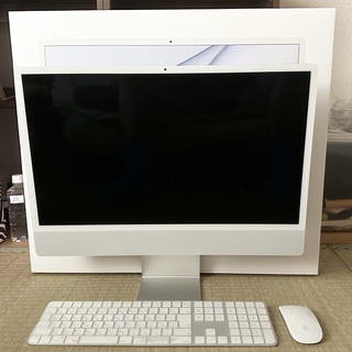 マック(Mac (Apple))のiMac 2021 24inch M1 16GB 500GB(デスクトップ型PC)