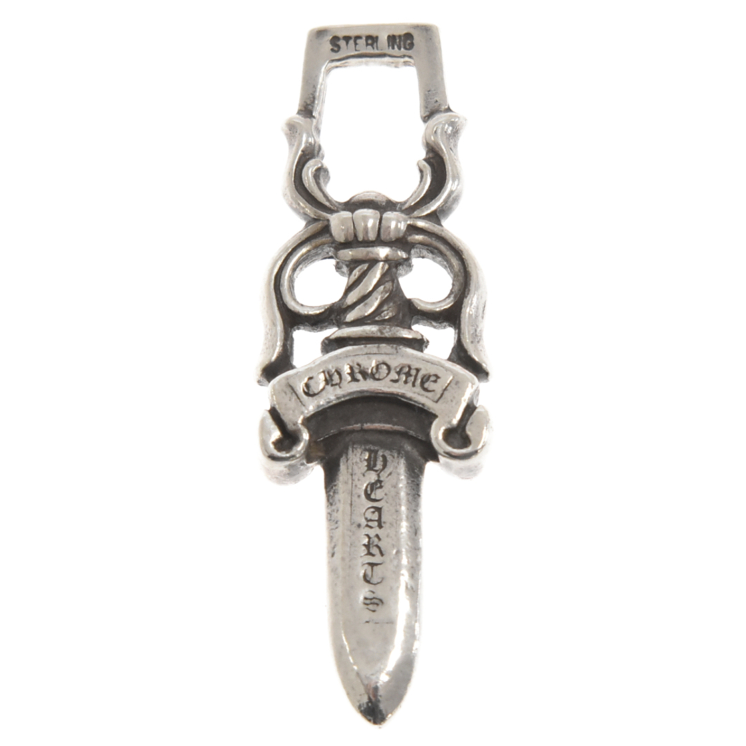 Chrome Hearts(クロムハーツ)のCHROME HEARTS クロムハーツ #10 DAGGER ダガーチャーム ネックレストップ シルバー メンズのアクセサリー(ネックレス)の商品写真