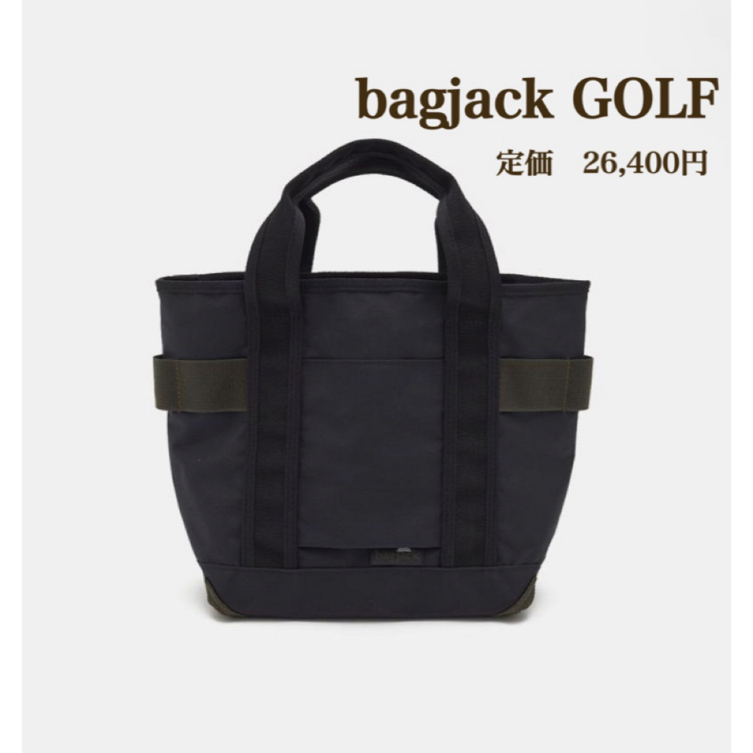 新品bagjack GOLFバッグジャックゴルフ　トートバッグ　コルデュラ | フリマアプリ ラクマ