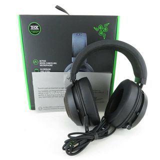 レイザー(LAZER)の美品 RAZER レイザー Kraken Ultimate 7.1 ゲーミング ヘッドセット ヘッドホン USB HM312C (PC周辺機器)