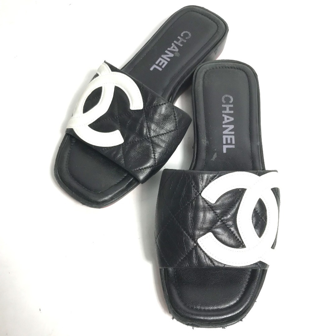 新品♡  CHANEL  CCチャーム付  サンダル  36サンダル