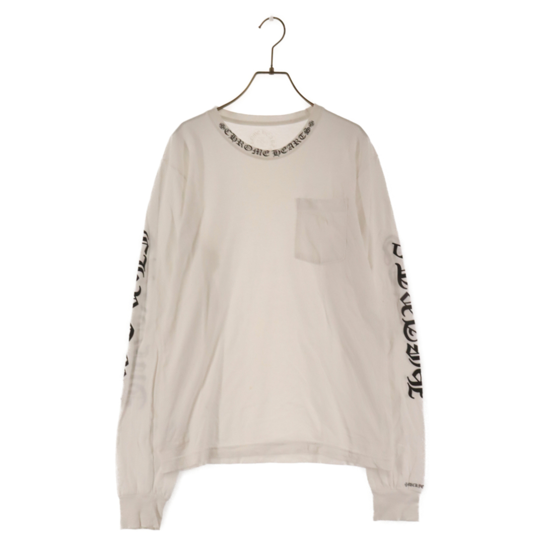 Chrome Hearts - CHROME HEARTS クロムハーツ Neck Logo L/S Tee