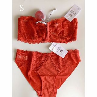 S☆Simone Perele　シモーヌ ペレール　ストラップレスセットフランス(ブラ&ショーツセット)