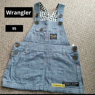 ラングラー(Wrangler)のWrangler（ラングラー）　デニムワンピース　95サイズ(ワンピース)