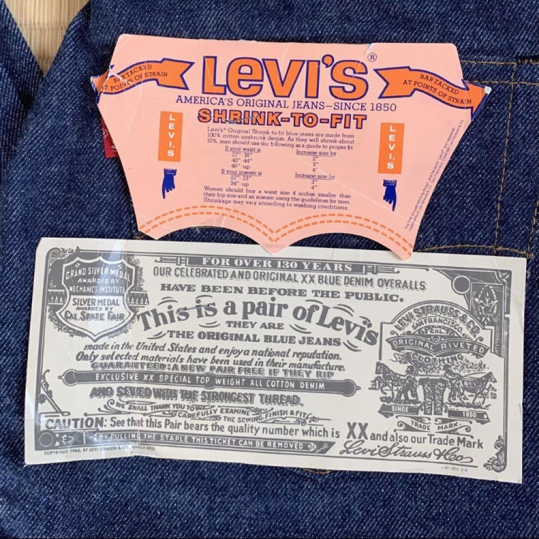 Levi's(リーバイス)の82年製 USA製 Levis 501 赤耳 メンズのパンツ(デニム/ジーンズ)の商品写真
