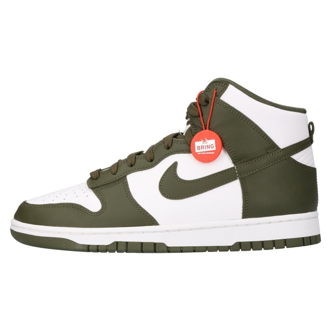 NIKE ナイキ DUNK HIGH RETRO CHAMPIONSHIP KHAKI ダンク ハイ チャンピオンシップ ハイカットスニーカー カーキ US9.5/27.5cm DD1399-107