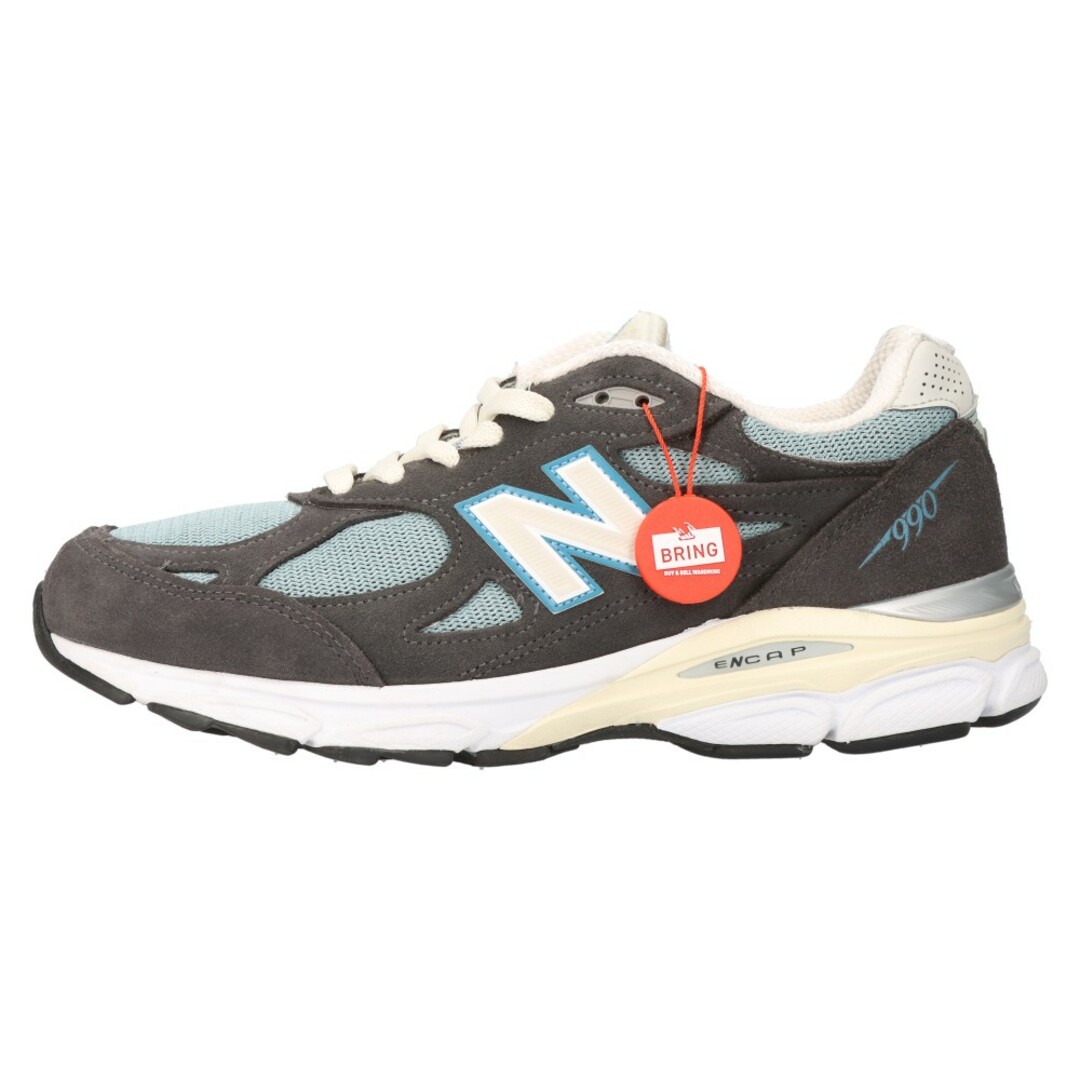 New Balance - New Balance ニューバランス ×Kith 990V3 Steel Blue ...