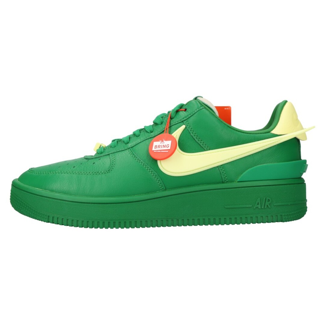 NIKE ナイキ ×AMBUSH Air Force 1 Low Pine Green and Citron×アンブッシュ エアフォース1ローカットスニーカー グリーン/イエロー DV3464-300 US10.5/28.5cm