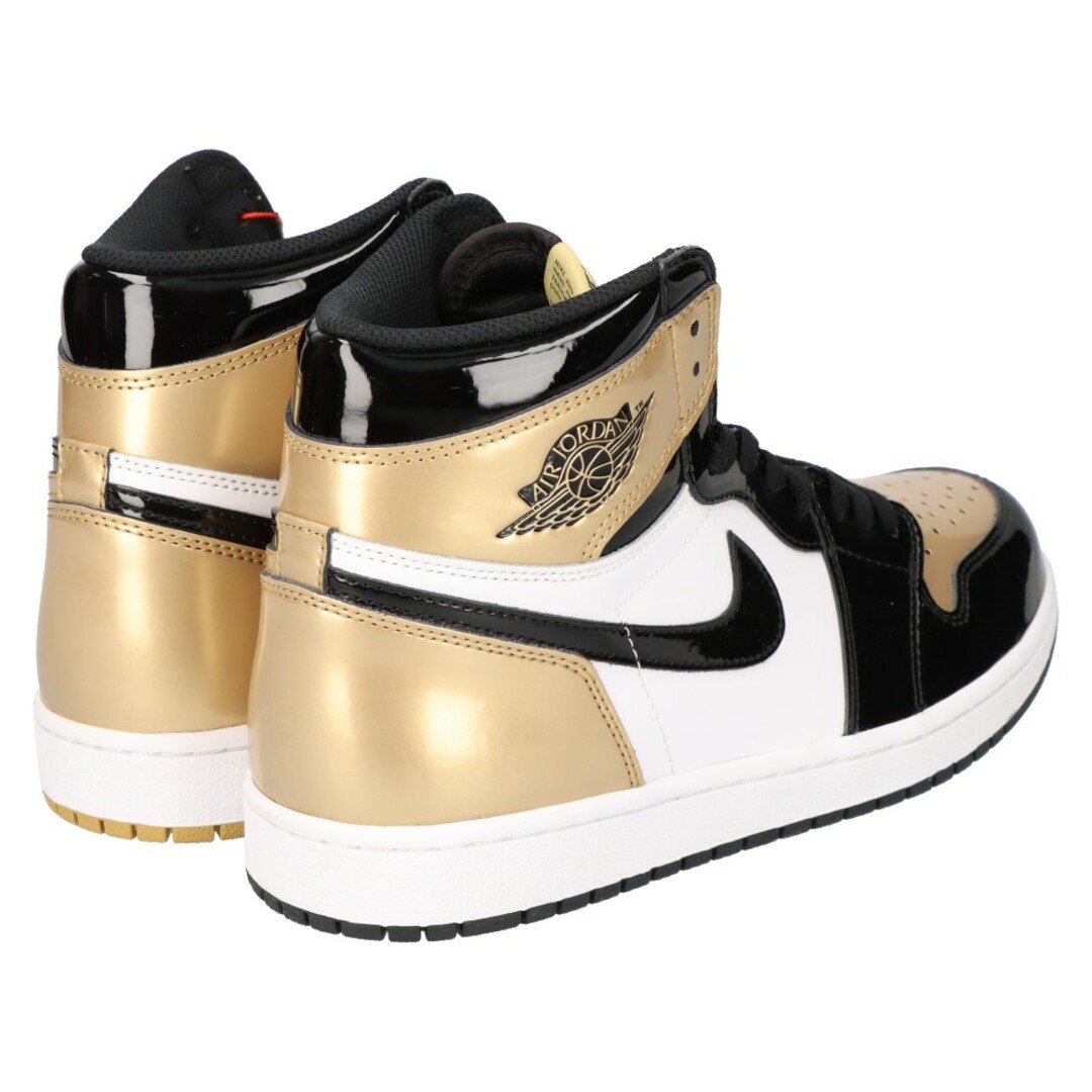 NIKE(ナイキ)のNIKE ナイキ AIR JORDAN 1 RETRO HIGH GOLD TOP 3 エアジョーダン1 レトロ ハイカットスニーカー ブラック/ゴールド 861428-001 US10 メンズの靴/シューズ(スニーカー)の商品写真