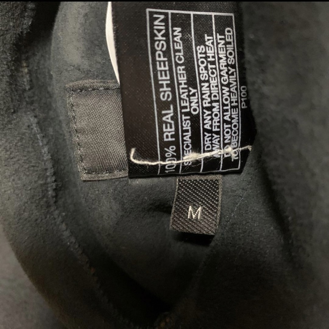 新品 unknown アンノウン ムートン レザー コート メンズのジャケット/アウター(その他)の商品写真