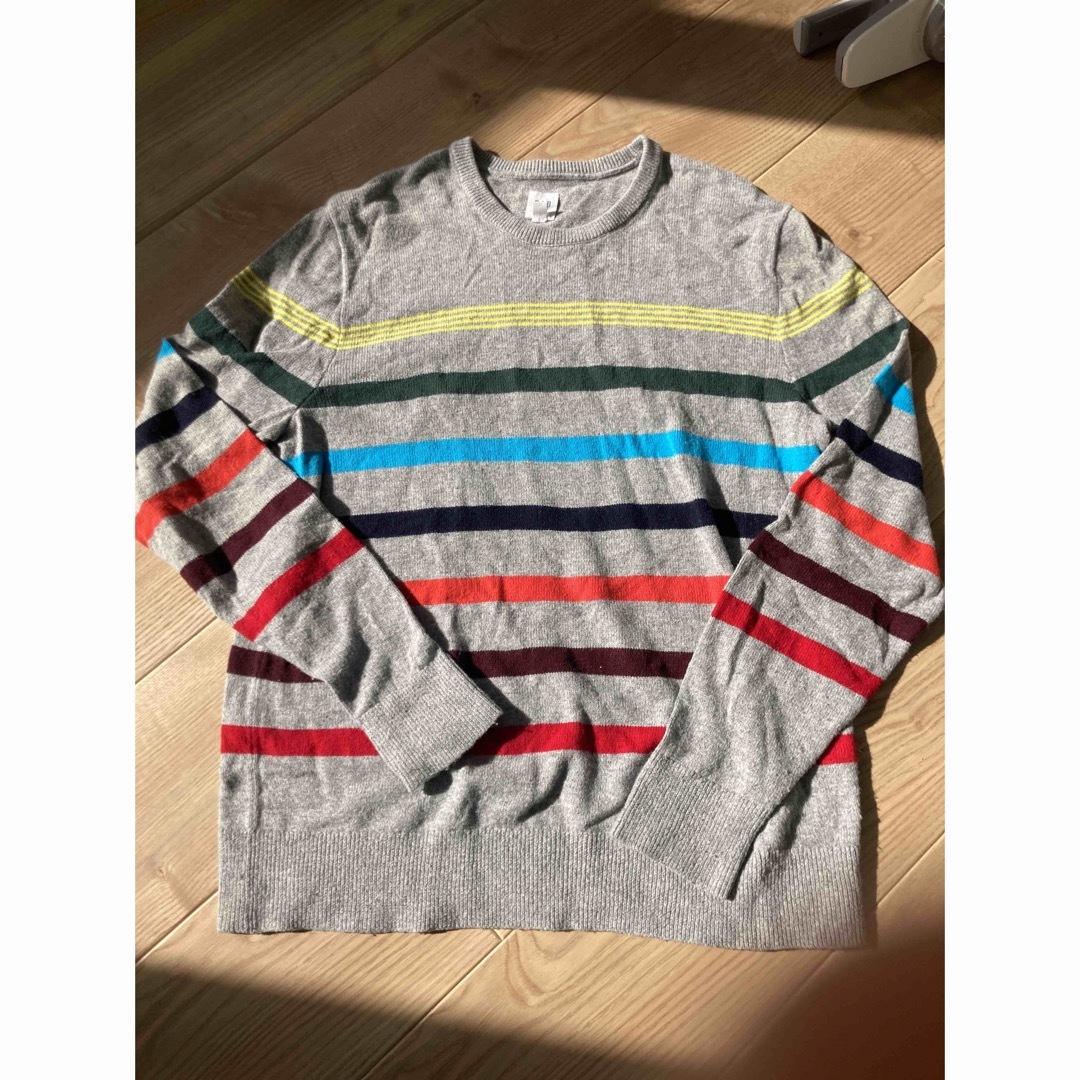 babyGAP(ベビーギャップ)のボーダーニット　2点 キッズ/ベビー/マタニティのキッズ服男の子用(90cm~)(ニット)の商品写真