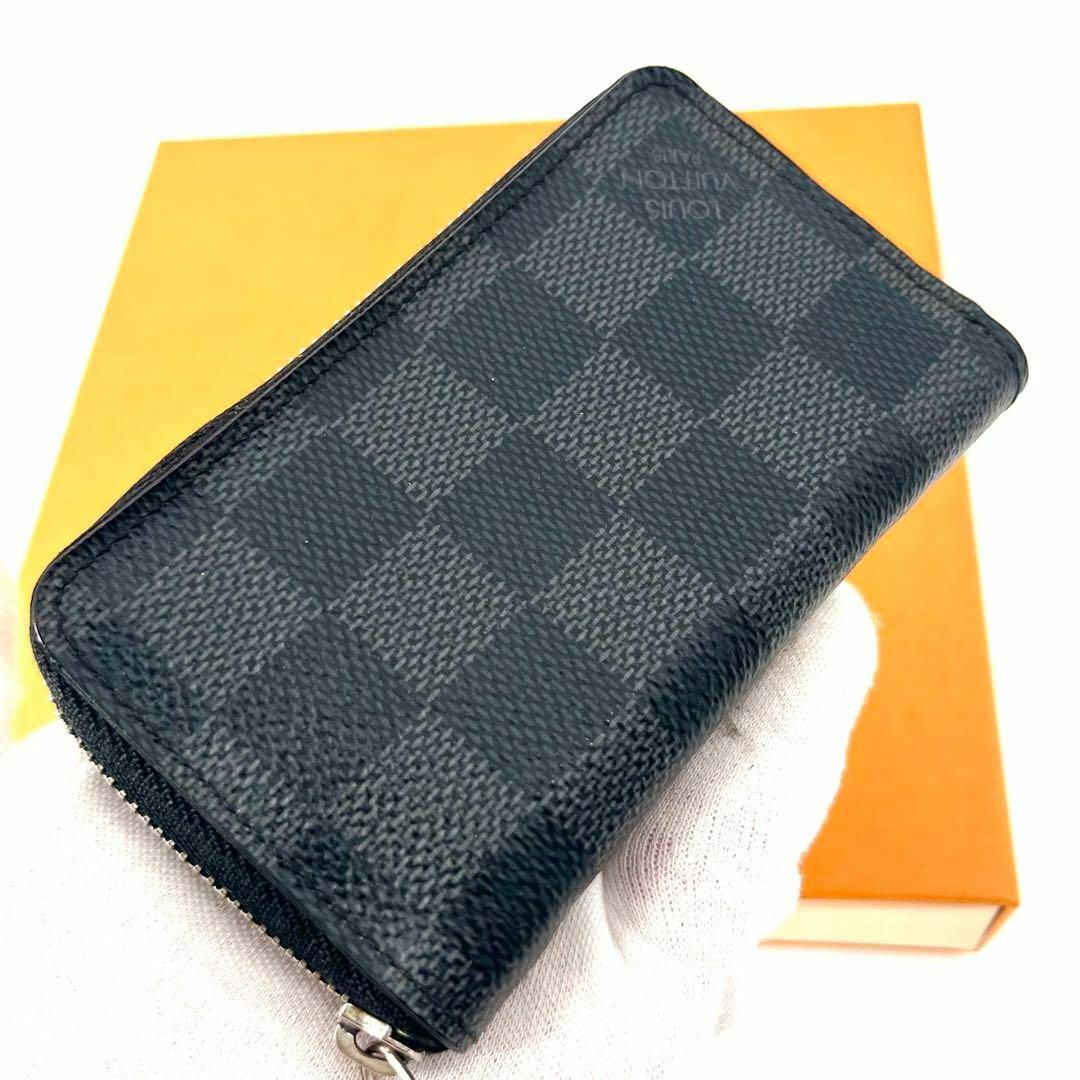 LOUIS VUITTON - ルイヴィトン ジッピーコインパース ダミエ グラ