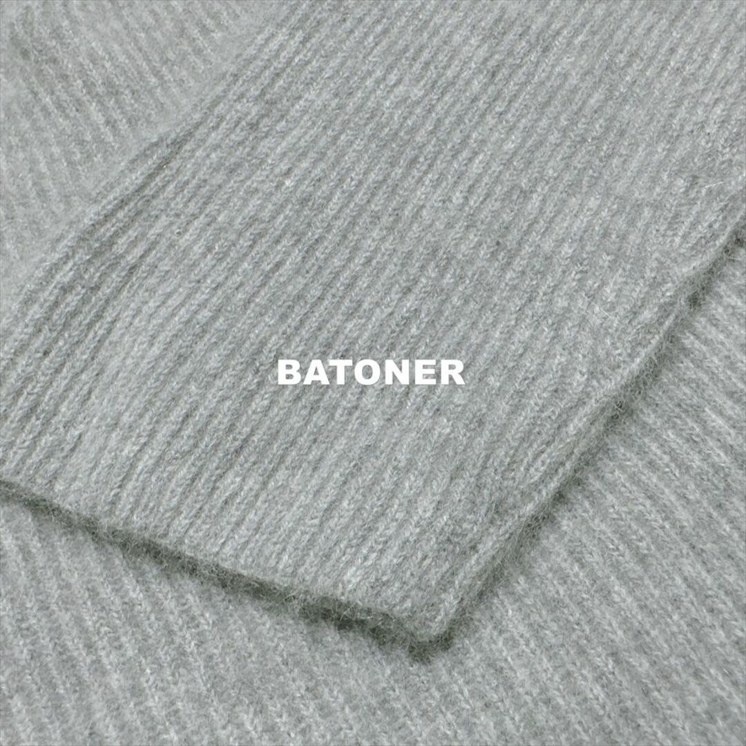 【BATONER】バトナー 山形奥山メリヤス カシミヤ&フォックス ニット