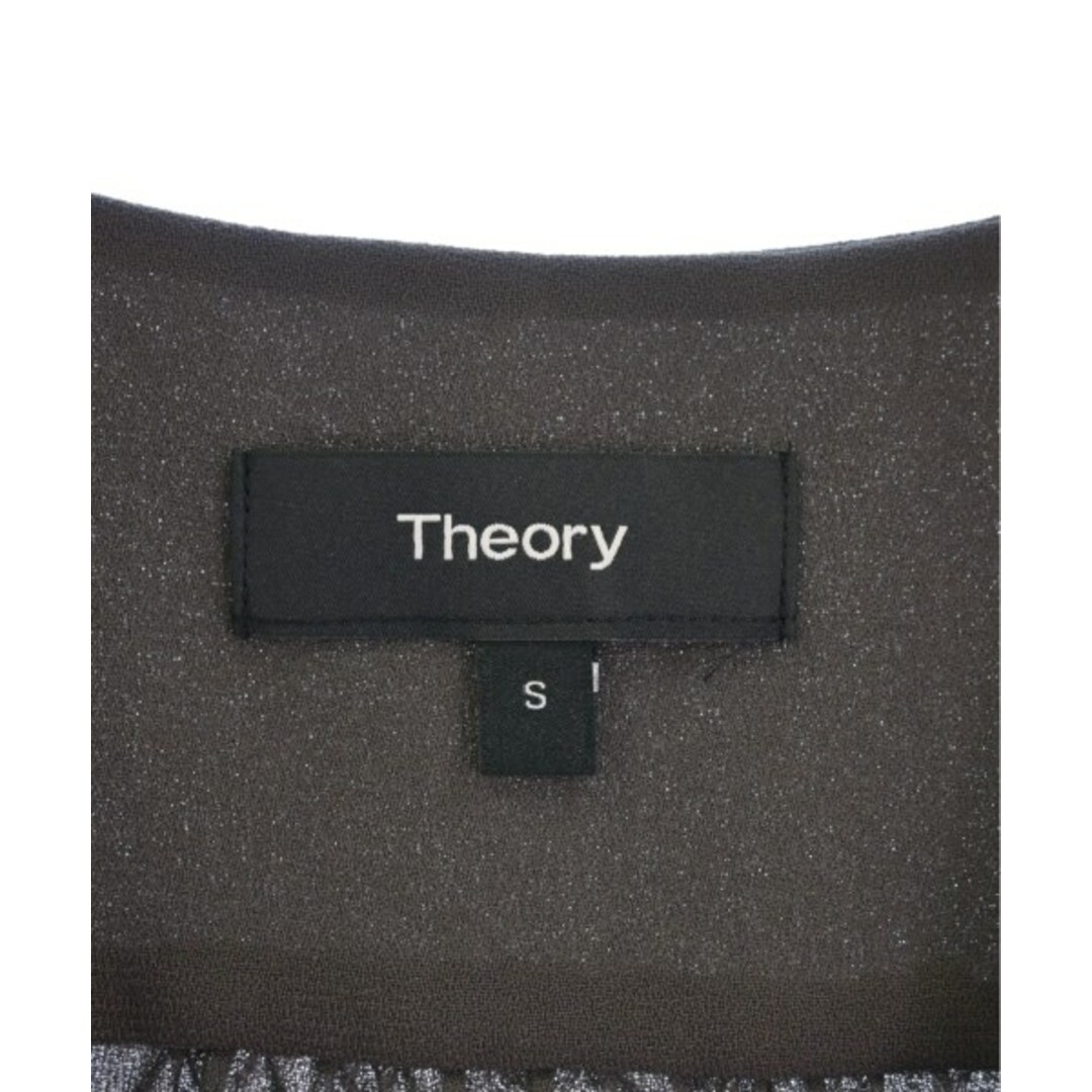 theory(セオリー)のTheory セオリー ブラウス S グレー 【古着】【中古】 レディースのトップス(シャツ/ブラウス(長袖/七分))の商品写真