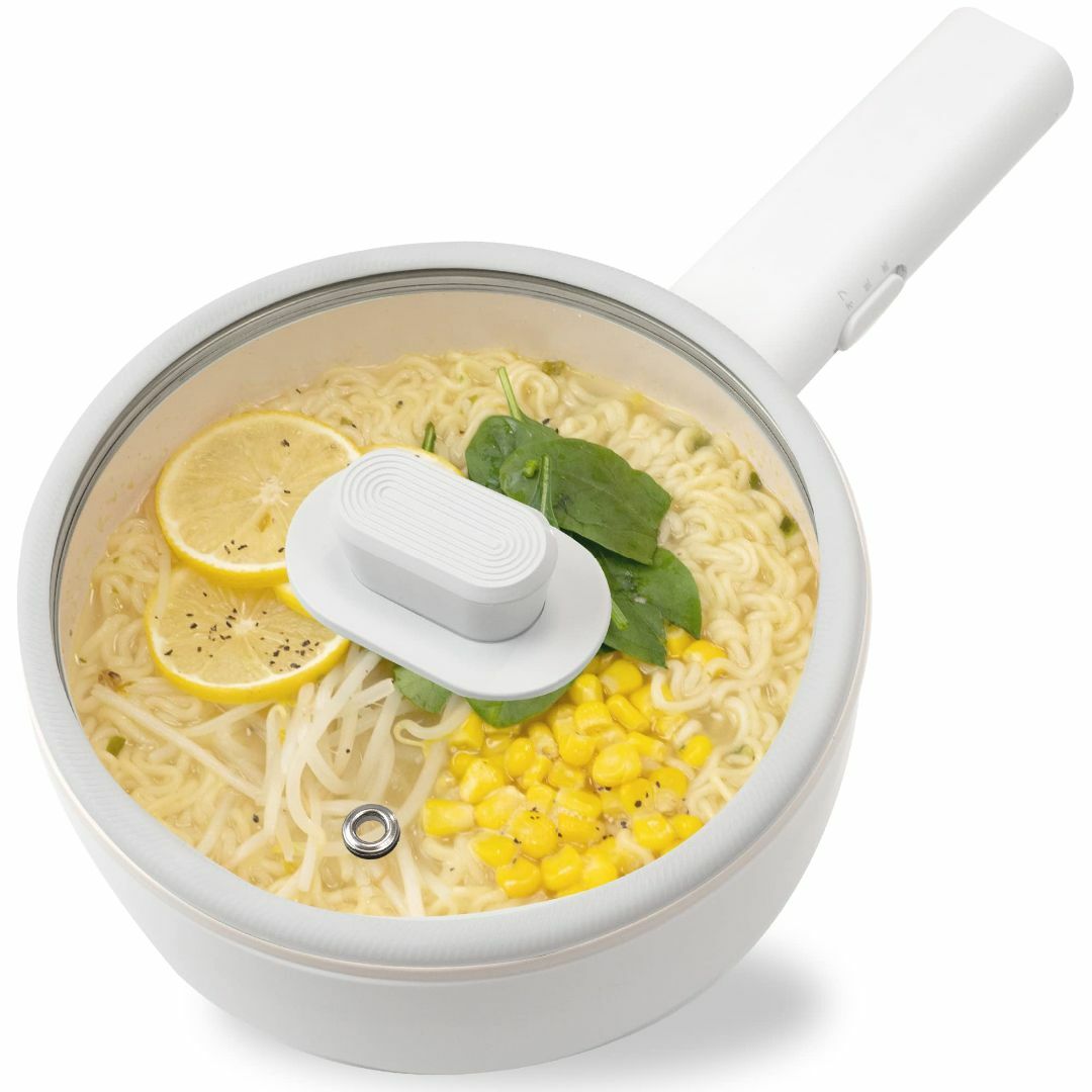 BIEn 電気鍋 電気調理鍋 グリル鍋 ラーメン うどん 目玉焼き お手伝い 受