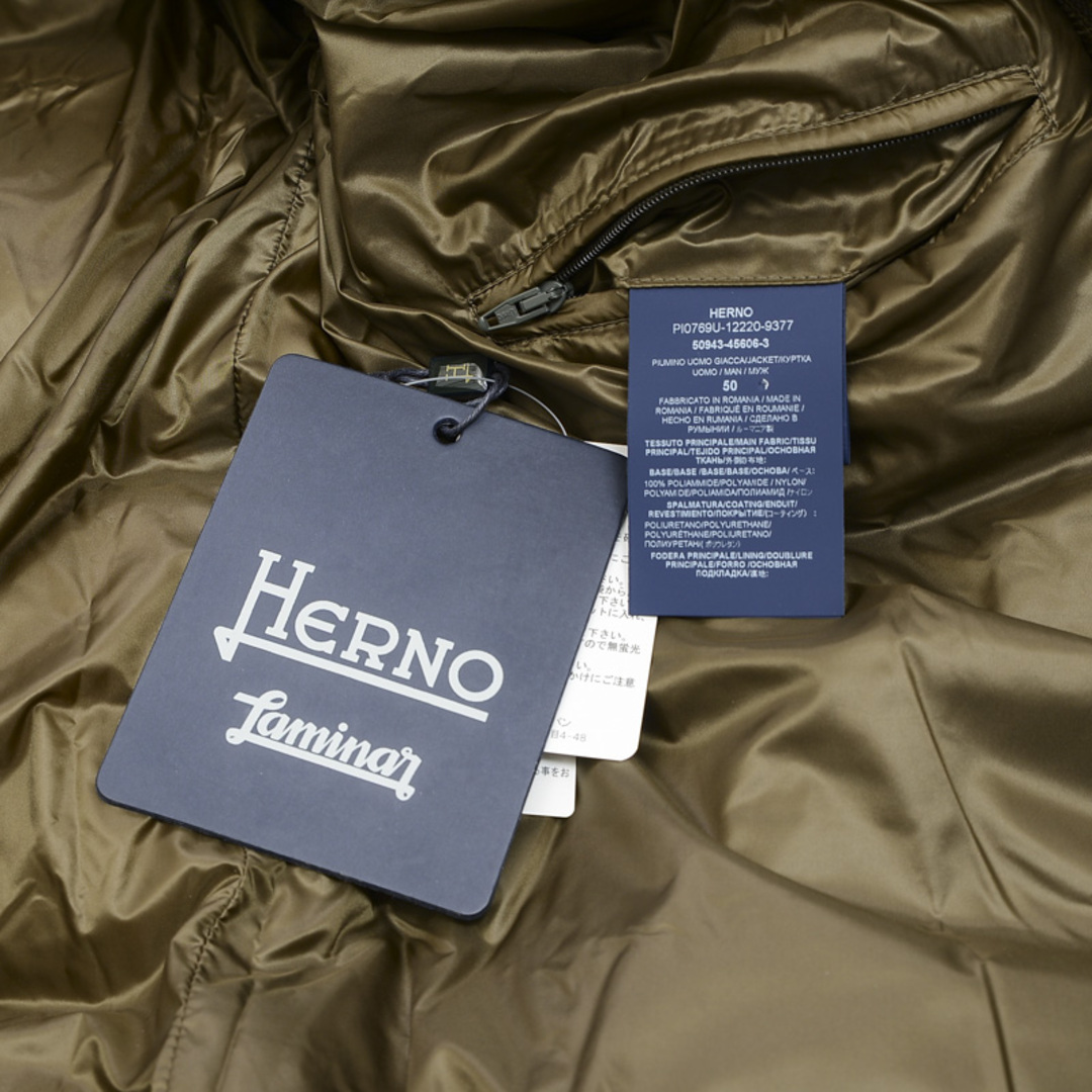 ヘルノ ダウンジャケット ブラック 2022年 50サイズ